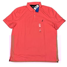 Nautica Mens Solid Classic-Fit Performance Deck Polo Shirt 2XL