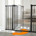 Cumbor Extra Tall Safety Dog and Baby Gate, 29.7-46 Wide, 36 Tall