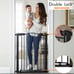Cumbor Extra Tall Safety Dog and Baby Gate, 29.7-46 Wide, 36 Tall