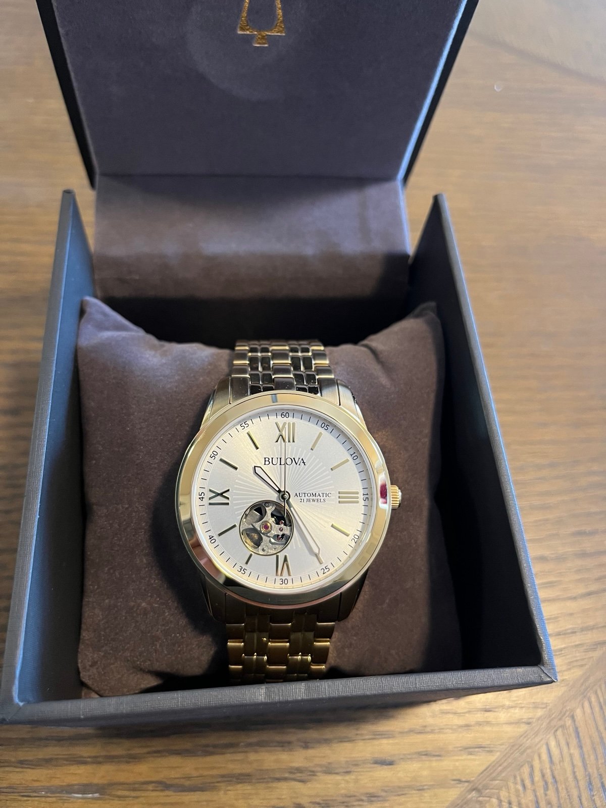 BULOVA mens bracelet Automatic Watch