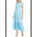 Anthropologie Dolan Hill Marissa Maxi Dress Cosimq Blue House Smocked Small