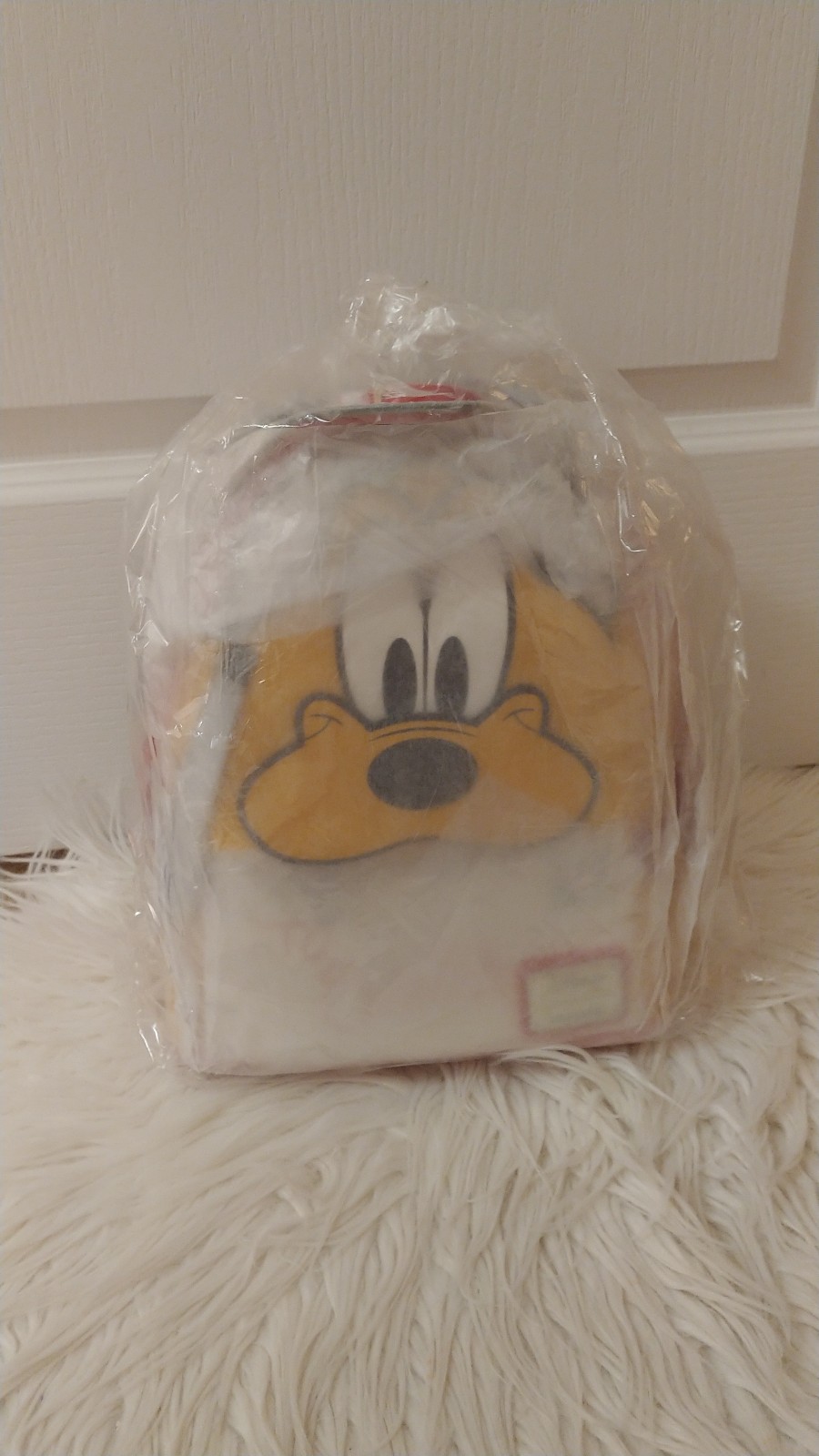 DISNEY LOUNGEFLY SANTA PLUTO COSPLAY MINI BACKPACK (LIMITED EDITION)