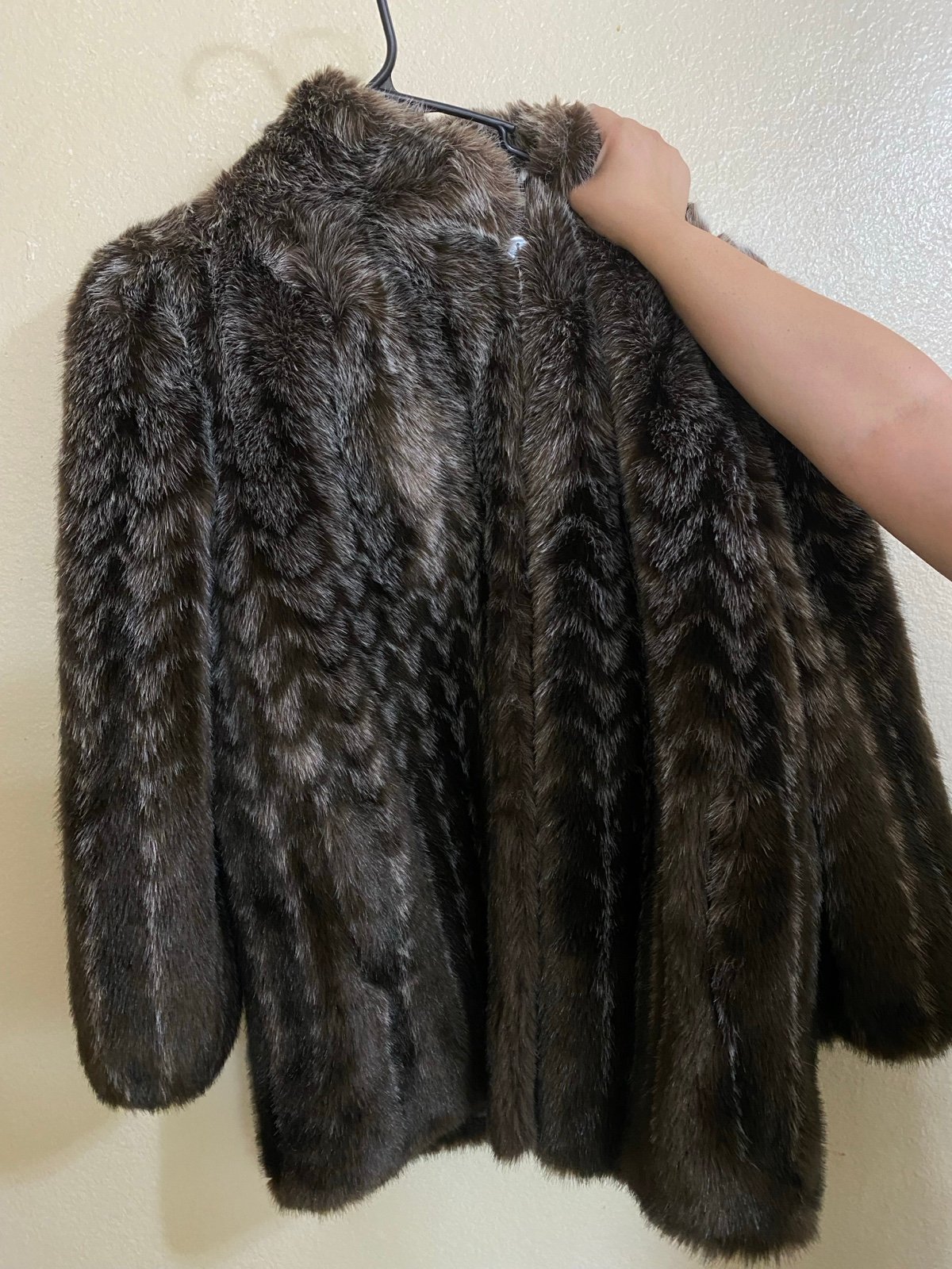 Vintage faux fur coat