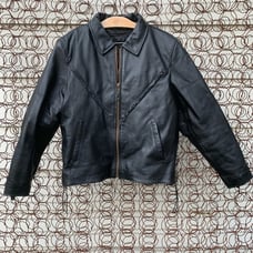 USA Bikers Dream Apparel black motorcycle jacket