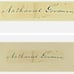 RARE Signed Cut Revolutionary War Major General Nathaniel Goodwin Mass Militia