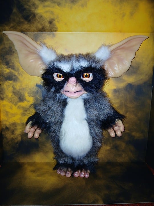 DELUXE LIFESIZE GREMLINS * GEORGE * MOGWAI COLLECTABLE FIGURE DISPLAY PROP RARE
