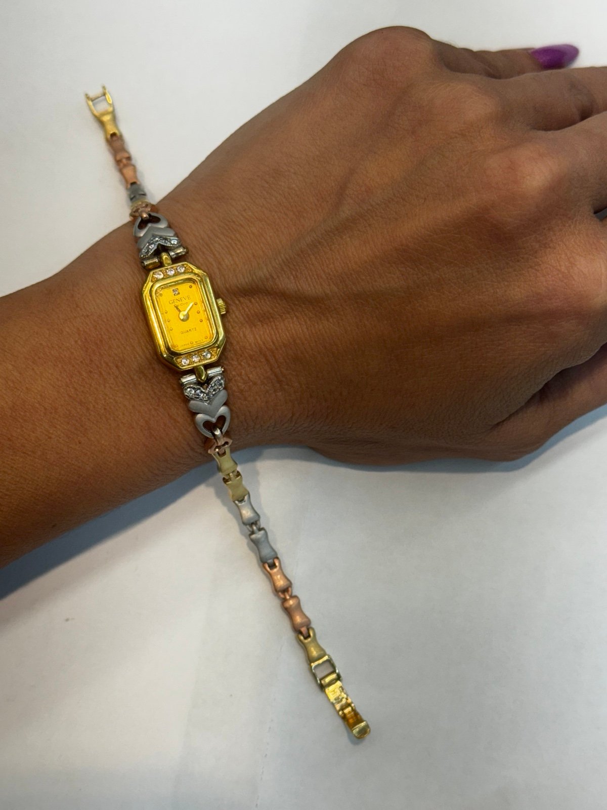 14k gold watch 7” inches