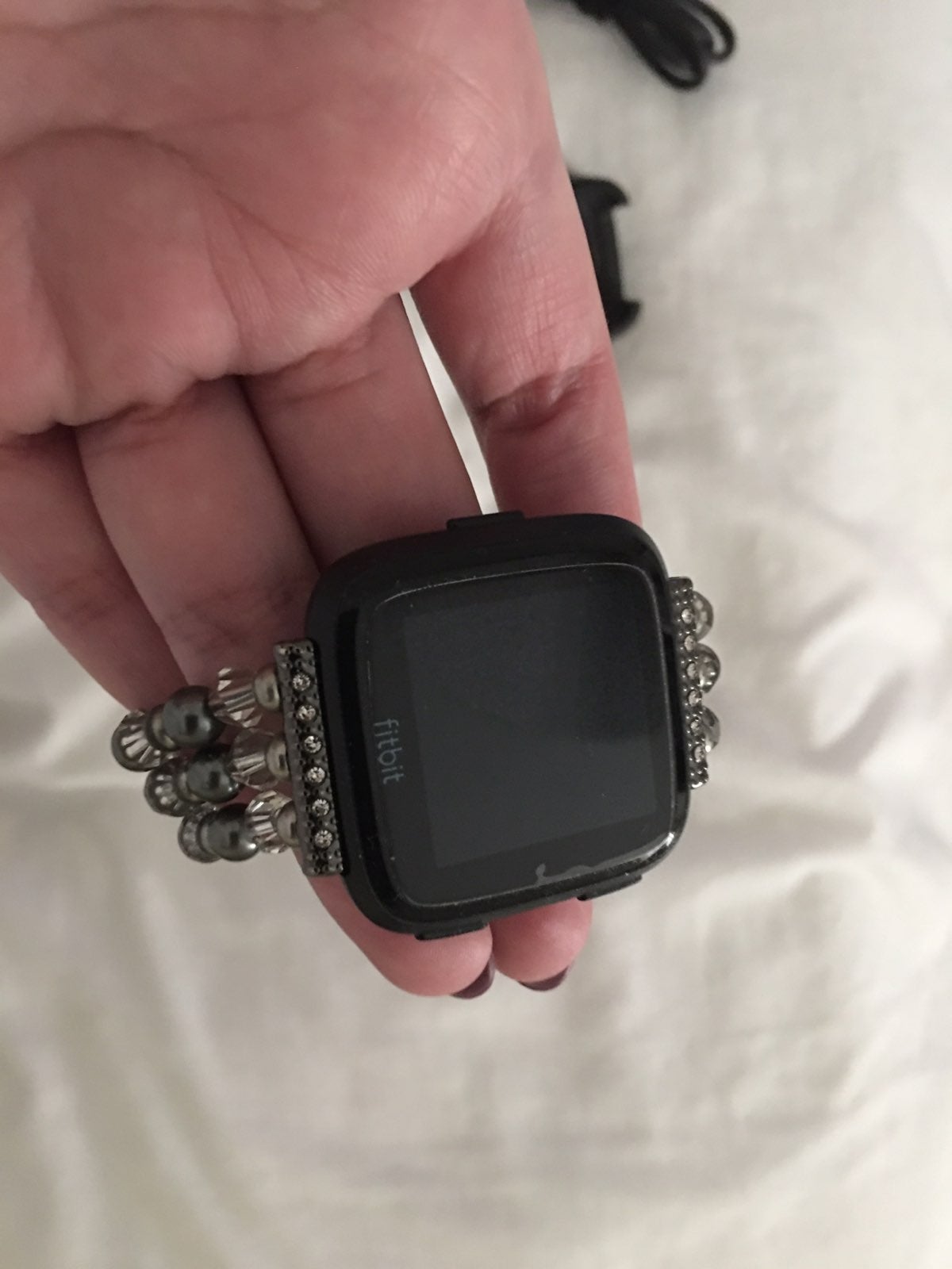 Fitbit Versa Smartwatch in black