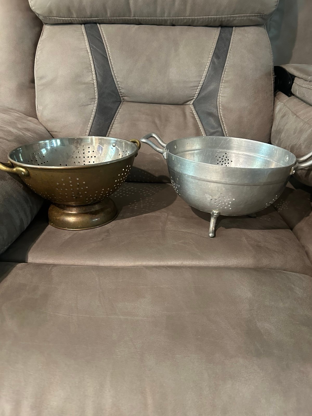 Vintage colanders