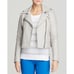 Dylan Gray Women's Dove Gray Genuine Leather Full Zip Moto Biker Jacket S