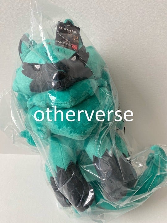 Guilty Gear Strive REI Plush Giovanna's Wolf Spirit Companion Plushie Statue 12