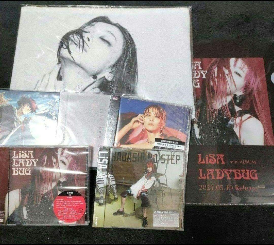 限定アウトレットセール：通販 LiSA CD 5 pieces, clear file, pouch アニメ