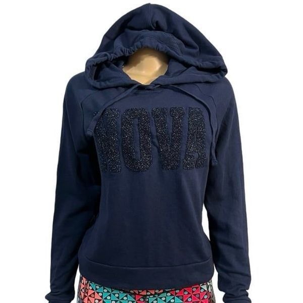 Victoria’s Secret Pink Collegiate Collection NOVA Hoodie Pullover S