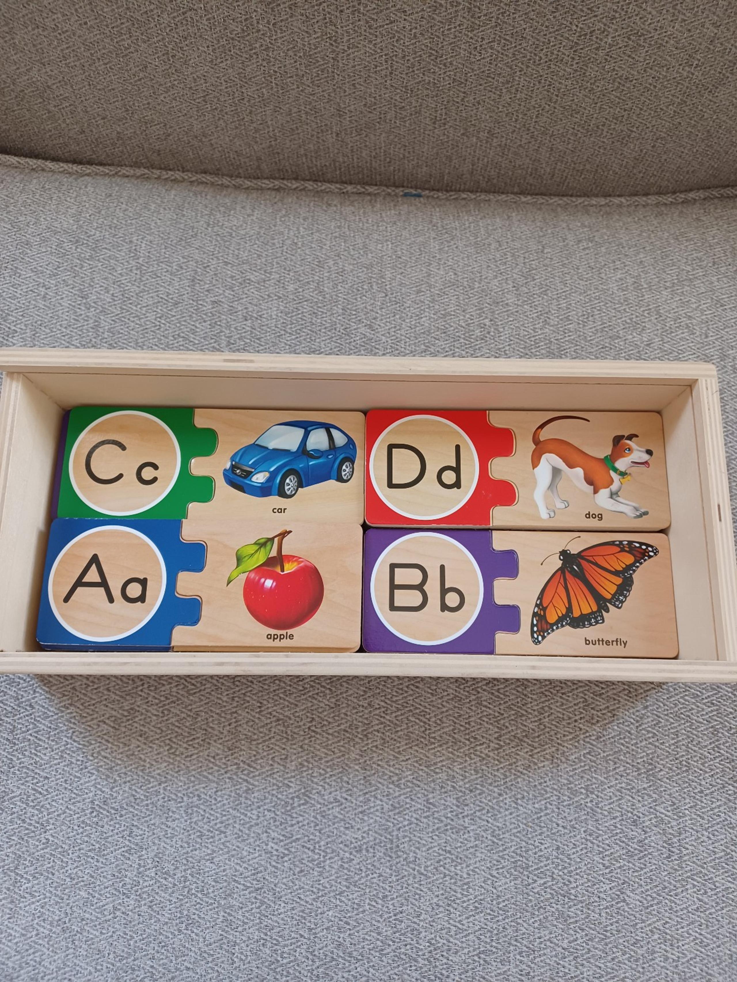 Melissa and Doug, self-correcting A-Z letter puzzle,  ages 4+
