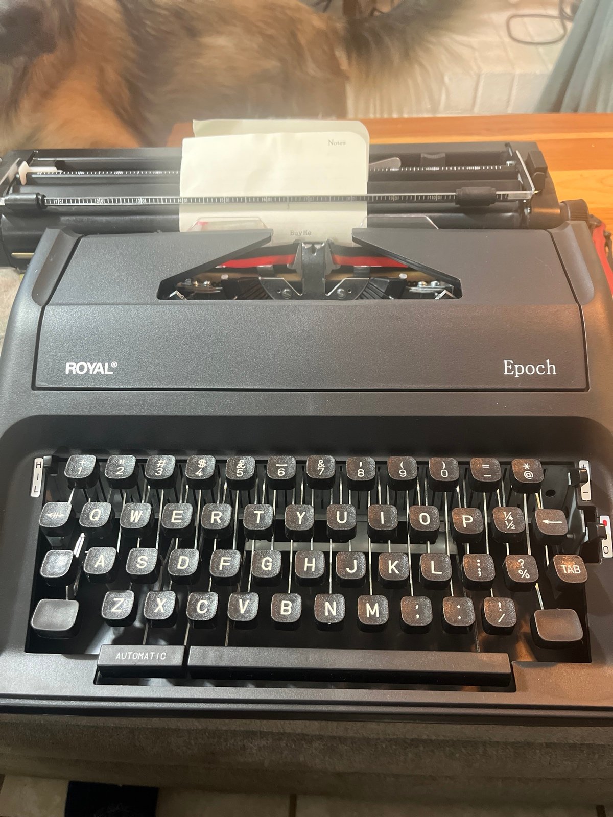 royal typewriter