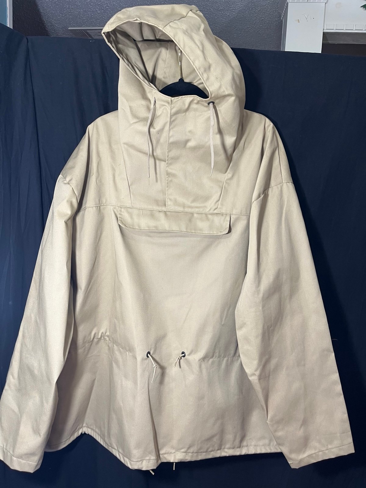 Vintage Military Khaki Anorak Hunting, Hiking,Travel Mens XX-L Regular