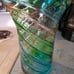 Beautiful Colorful Glass Vase