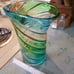 Beautiful Colorful Glass Vase