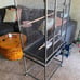 Bird Cage 54-inch Wrought Iron Standing Large Parrot Parakeet with Stand