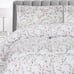 White Floral king comforter 90x102