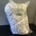 White Floral king comforter 90x102