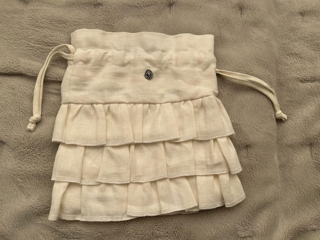 vaqutaux ヴァクトー ポーチ ホワイト vaqutaux Vakuto Pouch White