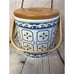 Vintage Georges Briard Ice bucket wood top and handle Claude Monet Museum France