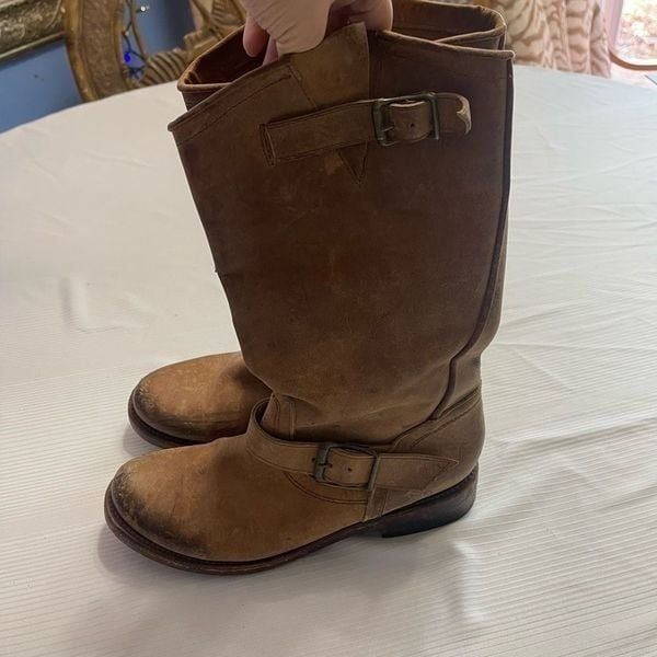 Freebird By Steven Distressed Crosby Boots Size 9