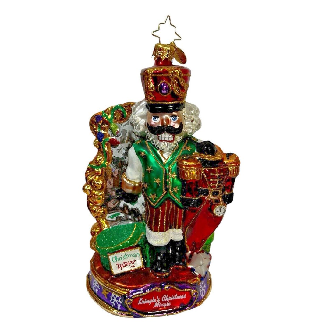 Christopher Radko Christmas Ornament - What Should I Wear? Kringle's Xmas Mingl