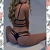 NWT Delicate Bandage Lace Lingerie Set