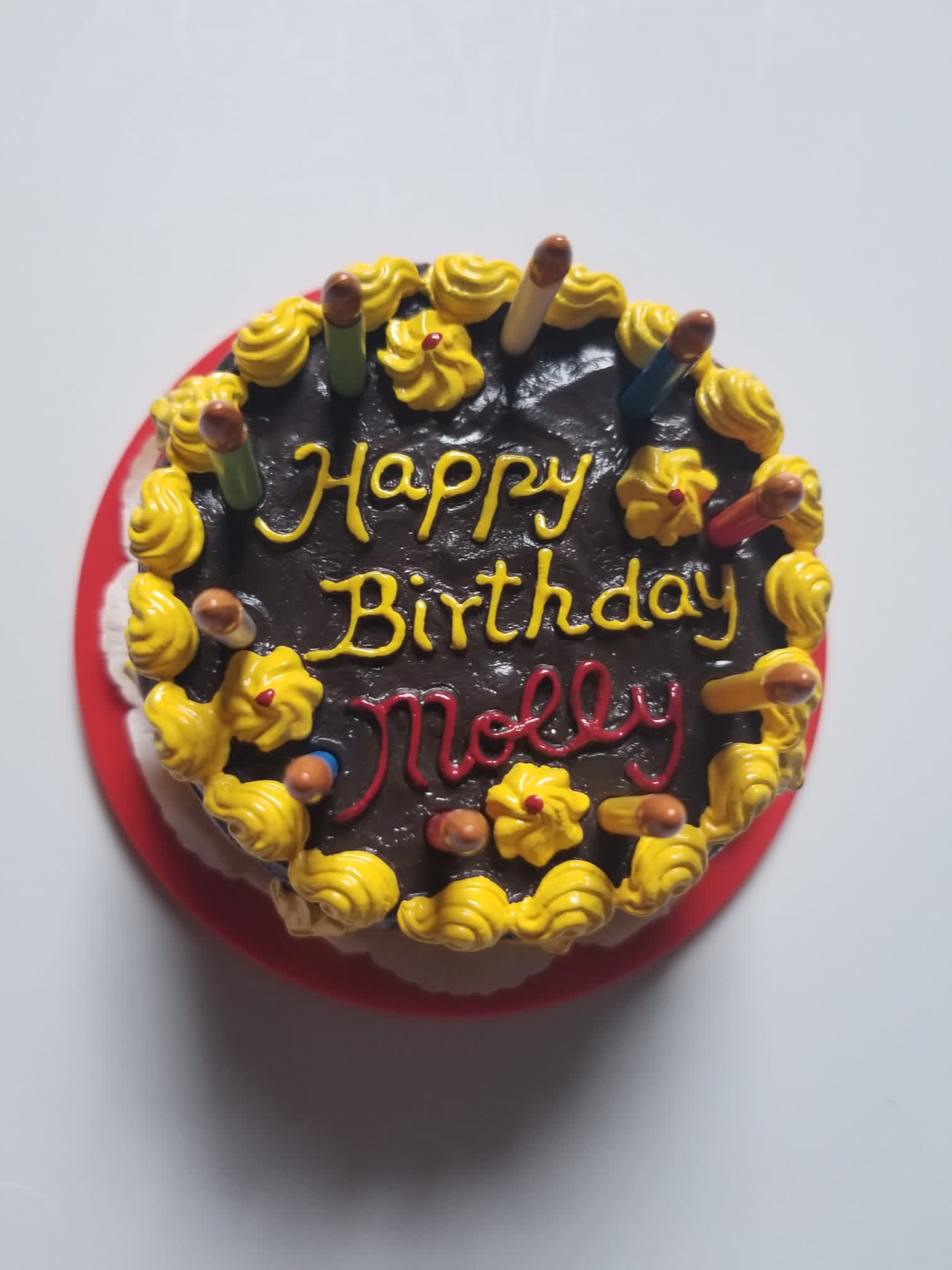 American girl Molly Birthday cake