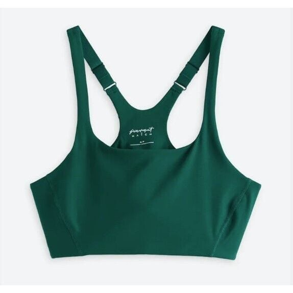 Free People Movement x HATCH Maternity Bra Sz. XS Green Never Better Square Neck