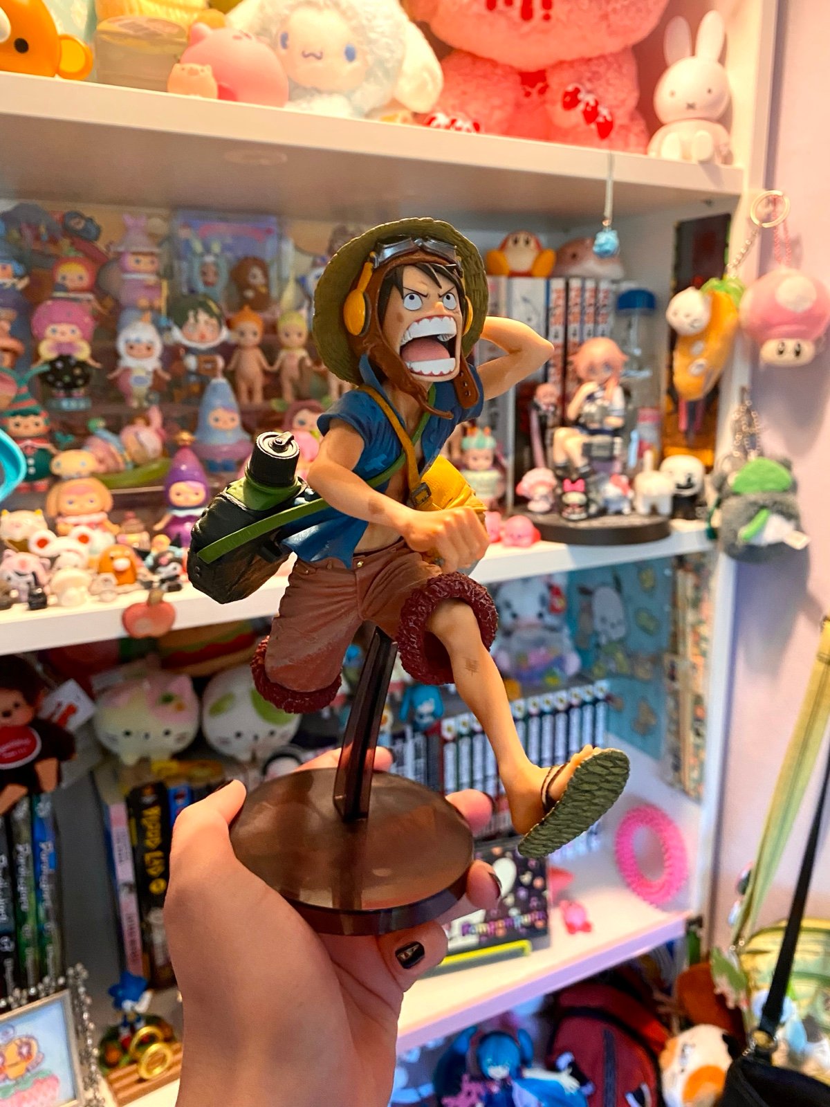 One Piece Banpresto Chronicles Monkey D Luffy Figure Sculptures Strong World