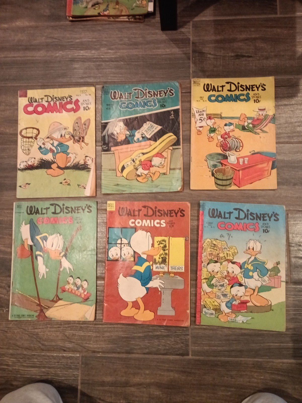 Walt Disney Comics and Stories Lot