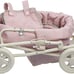 Buggy-Style Baby Doll Stroller with Retractable Canopy, Storage Underneath,