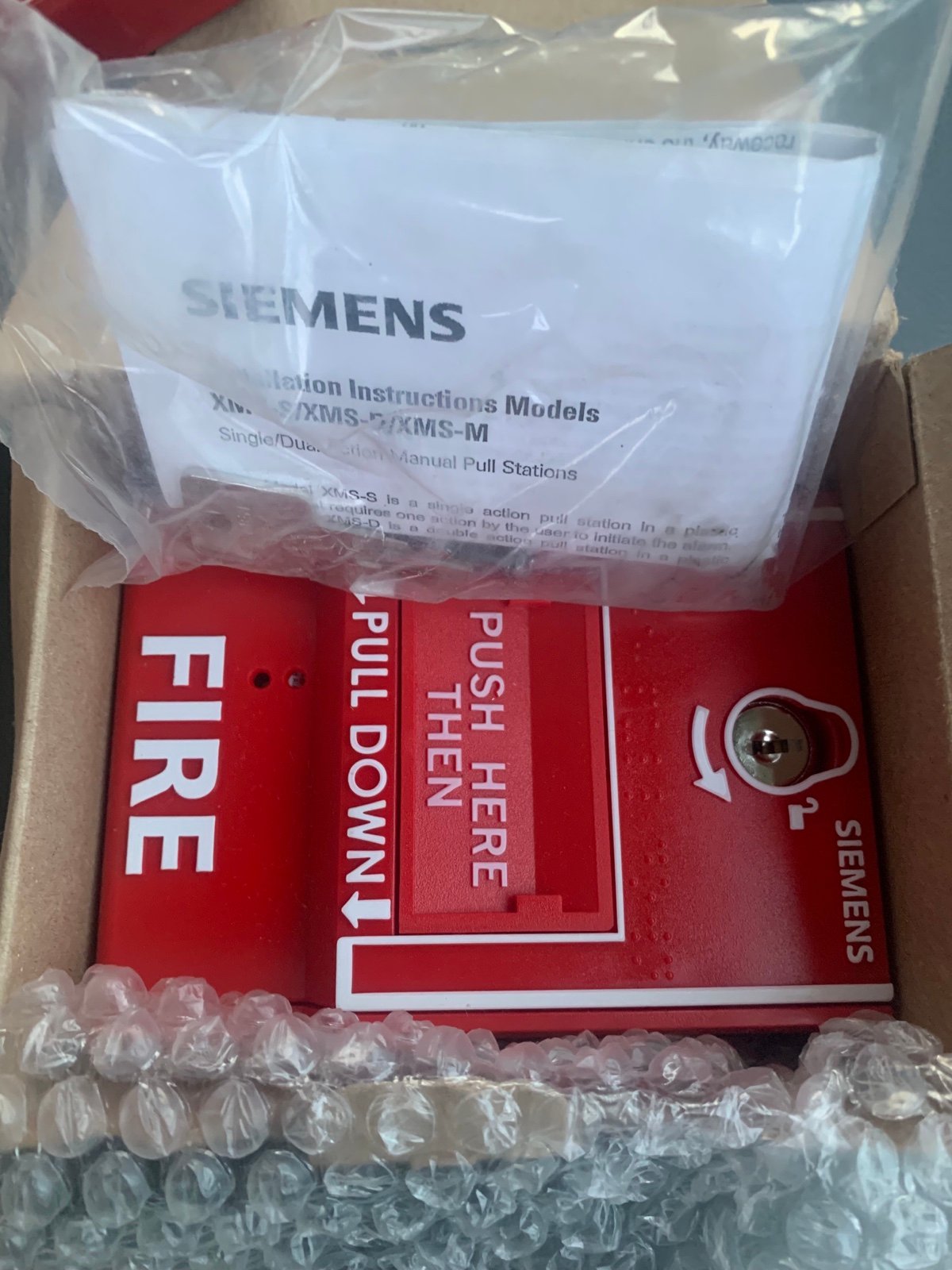 SIEMENS XMS-D PULL STATION