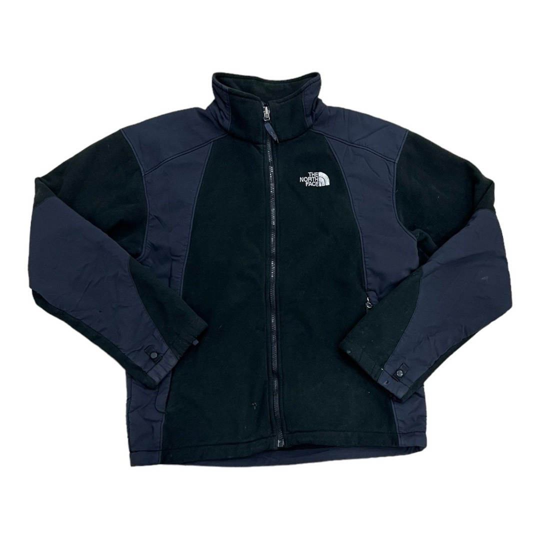 The North Face Men’s Gray Black Fleece Full Zip Jacket S