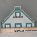 Vintage House Handmade Napkin Holder Grannycore Cottagecore Decor Collectible