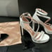 NIB Pnina Tornai Love 2, White Platform Dress Sandals Size 5 M