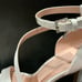 NIB Pnina Tornai Love 2, White Platform Dress Sandals Size 5 M