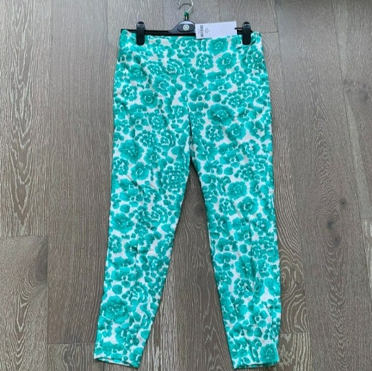 Carlisle Collection Meadow Plisse Jacquard Pants