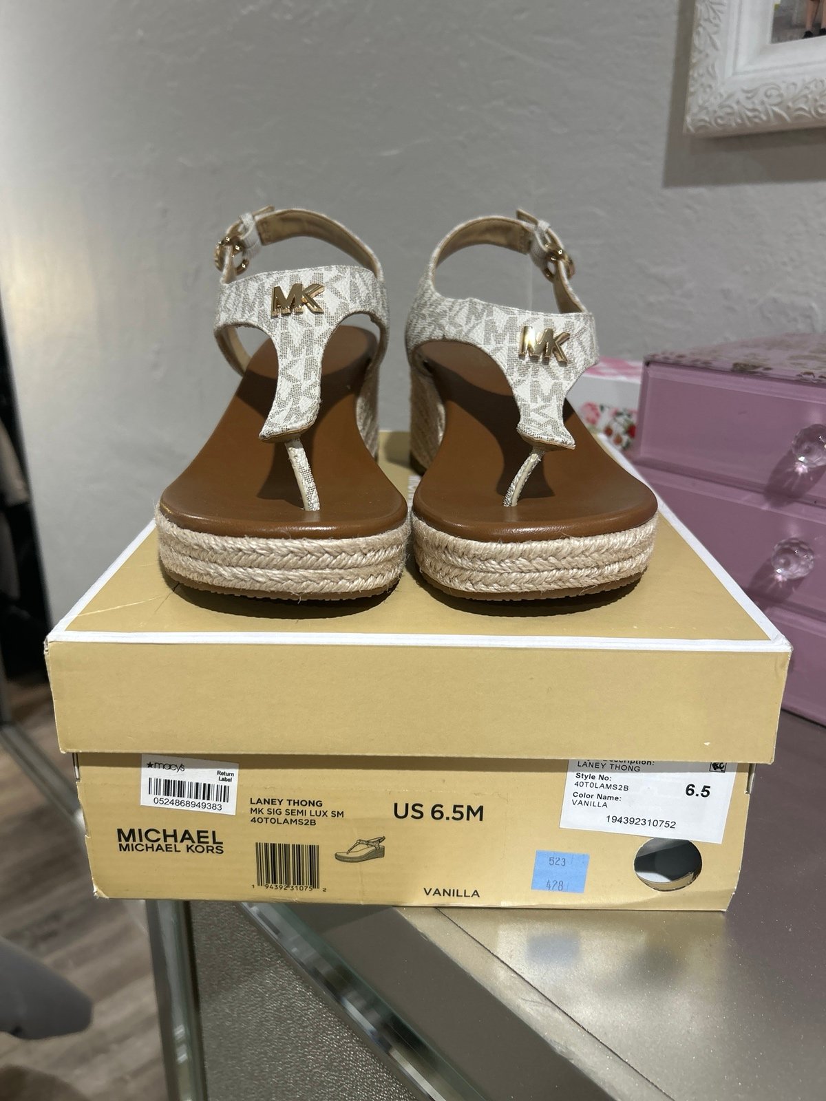 Michael Kors wedge heel sandals
