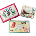 Cavallini & CO Lot of 3 New Stickers ABC Flash cards Stamps Birds Butterflies