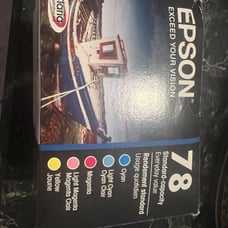 epson 78 ink cartridges five colors