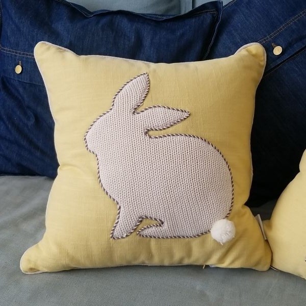 Bunny Boulevard Decorative Pillow