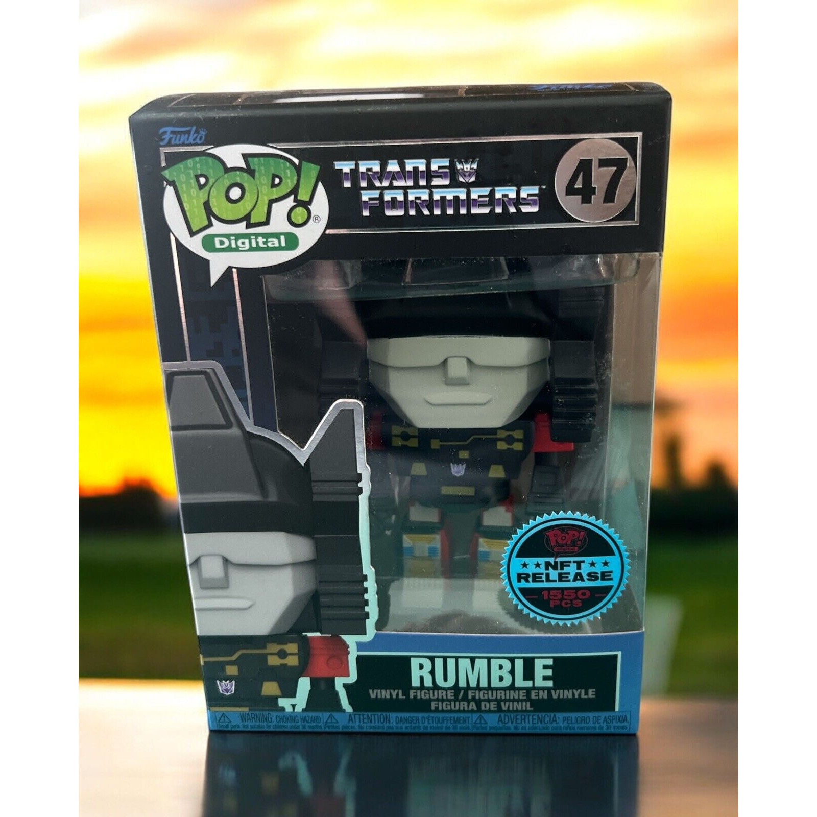 Funko Pop! Digital Transformers #47 Rumble LE Legendary Exclusive