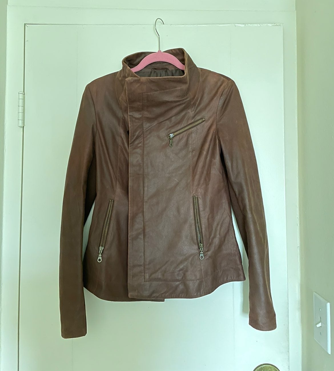 New 100% Genuine Leather Jacket