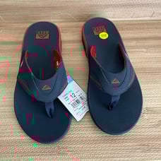 Men's Boston Red Sox REEF Fanning Bottle Opener Sandals Size 12