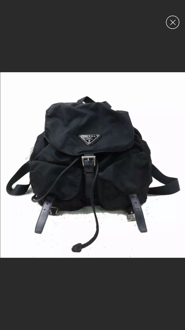 Authentic Prada Nylon Backpack