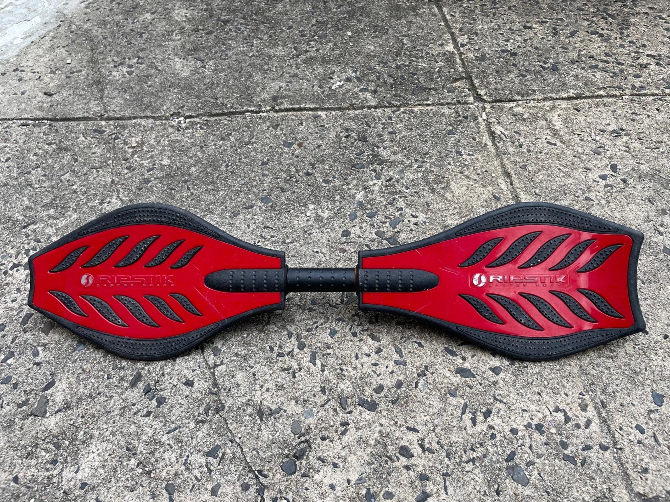 Razor RipStik Caster Board RED & BLACK Skateboard - Good Cond!